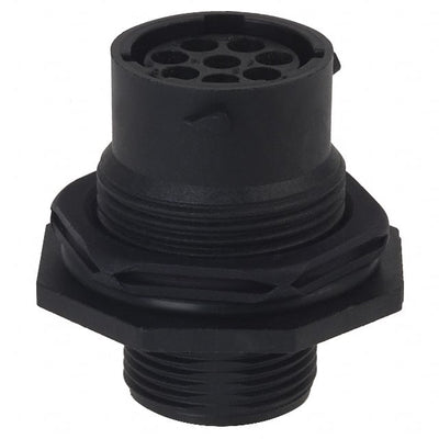 UTS7128S by Souriau-Sunbank by Eaton - CONNECTOR RECPT HSNG FMALE 8POS PNL MT