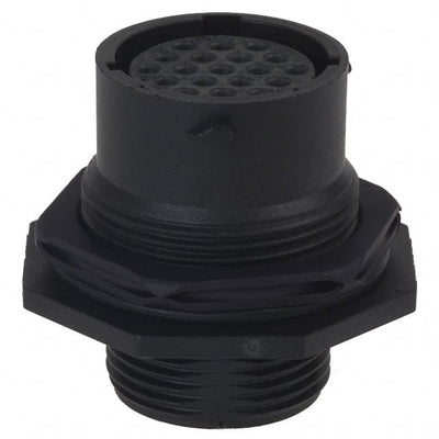 UTS71419S by Souriau-Sunbank by Eaton - CONNECTOR RECPT HSG FMALE 19POS PNL MT