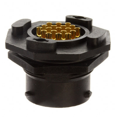 UTS714E19S by Souriau-Sunbank by Eaton - CONNECTOR RECPT FMALE 19P SOLDER CUP