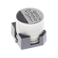 UUE1A331MNS1GS by Nichicon - ALUMIN CAP 330UF 20% 10V SMD
