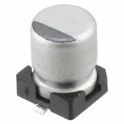 UUQ1E4R7MCL1GB by Nichicon - ALUMIN CAP 4.7UF 20% 25V SMD