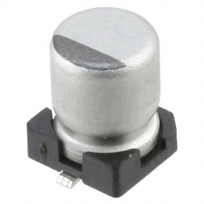 UUQ1V4R7MCL1GB by Nichicon - ALUMIN CAP 4.7UF 20% 35V SMD