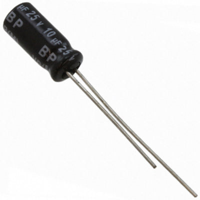 UVP1E100MDD by Nichicon - ALUMIN CAP 10UF 20% 25V RADIAL