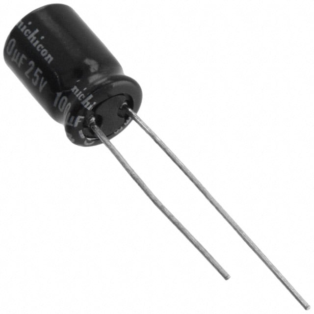 UVP1E101MPD by Nichicon - ALUMIN CAP 100UF 20% 25V RADIAL