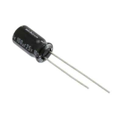UVR1E101MED1TD by Nichicon - ALUMIN CAP 100UF 20% 25V RADIAL