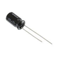 UVR1E101MED by Nichicon - ALUMIN CAP 100UF 20% 25V RADIAL