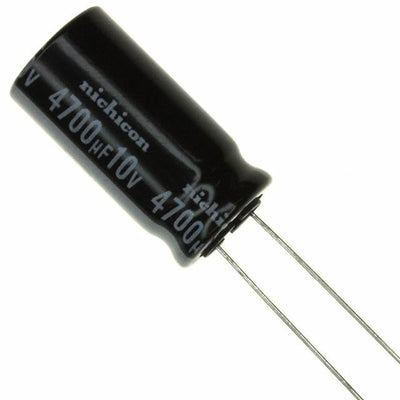 UVZ1A472MHD1TO by Nichicon - ALUMIN CAP 4700UF 20% 10V RADIAL