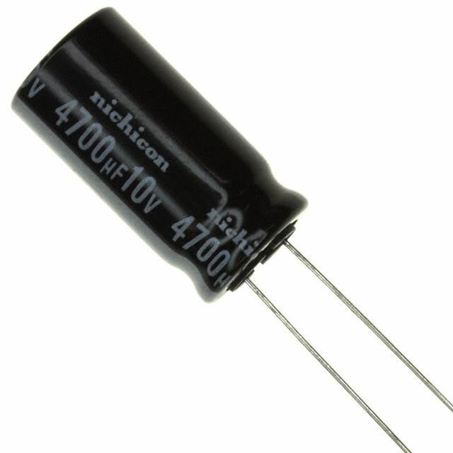 UVZ1A472MHD1TO by Nichicon - ALUMIN CAP 4700UF 20% 10V RADIAL