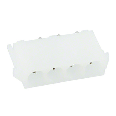 641967-1 by TE Connectivity AMP Connectors - CONNECTOR HEADER VERT 4POS 6.35MM