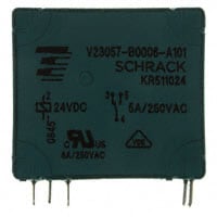 V23057-B0006-A101 by TE Connectivity Potter & Brumfield Relays - RELAY GEN PURPOSE SPDT 5A 24V