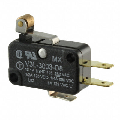 V3L-3003-D8 by Honeywell Sensing and Productivity Solutions - SNAP ACT ION SWITCHION SPDT 15A 125V