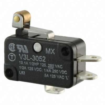 V3L-3052 by Honeywell Sensing and Productivity Solutions - SNAP ACT ION SWITCHION SPDT 15A 125V