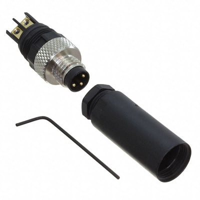 V3S-GM by Pepperl+Fuchs, Inc. - CONNECTOR PLUG MALE 3POS GOLD SCREW