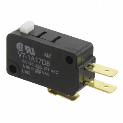 V7-1A17D8 by Honeywell Sensing and Productivity Solutions - SNAP ACT ION SWITCHION SPDT 5A 125V