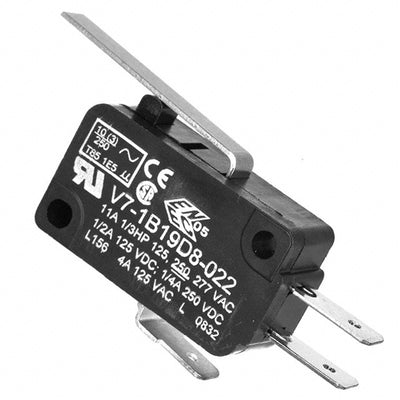 V7-1B19D8-022 by Honeywell Sensing and Productivity Solutions - SNAP ACT ION SWITCHION SPDT 11A 125V