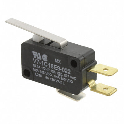 V7-1C18E9-022 by Honeywell Sensing and Productivity Solutions - SNAP ACT ION SWITCHION SPDT 15A 125V
