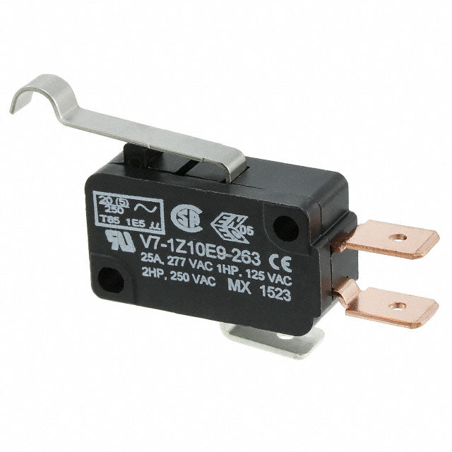 V7-1Z10E9-263 by Honeywell Sensing and Productivity Solutions - SNAP ACT ION SWITCHION SPDT 25A 277V