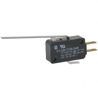 V7-2B17D8-048 by Honeywell Sensing and Productivity Solutions - SNAP ACT ION SWITCHION SPDT 11A 125V