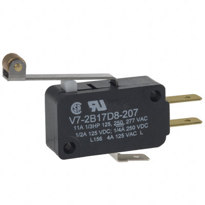 V7-2B17D8-207 by Honeywell Sensing and Productivity Solutions - SNAP ACT ION SWITCHION SPDT 11A 125V
