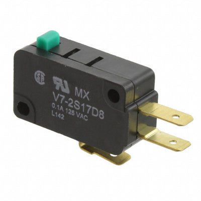 V7-2S17D8 by Honeywell Sensing and Productivity Solutions - SNAP ACT ION SWITCH SPDT 100MA 125V