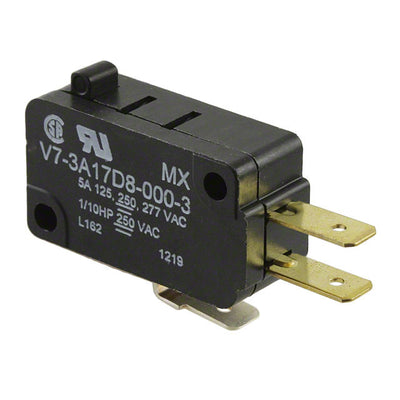 V7-3A17D8-000-3 by Honeywell Sensing and Productivity Solutions - SNAP ACT ION SWITCHION SPDT 5A 125V