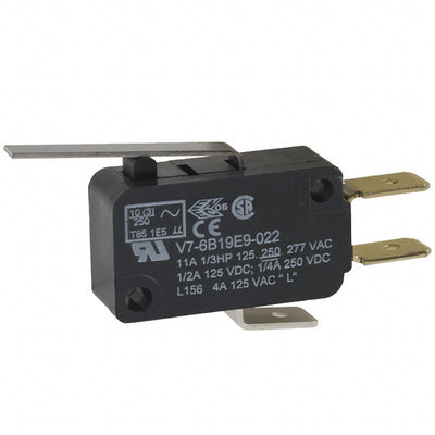 V7-6B19E9-022 by Honeywell Sensing and Productivity Solutions - SNAP ACT ION SWITCHION SPDT 11A 125V