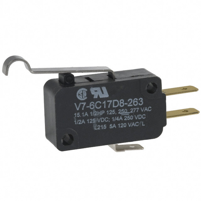 V7-6C17D8-263 by Honeywell Sensing and Productivity Solutions - SNAP ACT ION SWITCHION SPDT 15A 125V