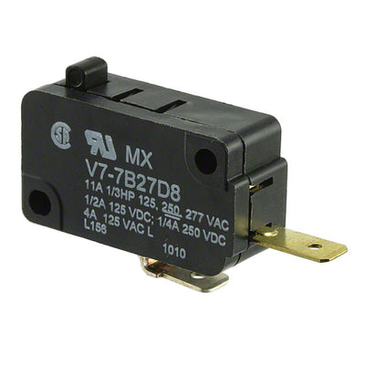 V7-7B27D8 by Honeywell Sensing and Productivity Solutions - SNAP ACT ION SWITCH SPST-NO 11A 125V