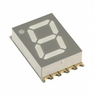VDMG10A0 by Vishay Semiconductor Opto Division - DISPLAY 7SEG 0.39"" SGL GRN 10SMD