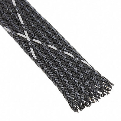 VERSAFLEX-FR-1/2-09-SP by TE Connectivity Raychem Cable Protection - SLEEVING 0.512"" X 150M BLACK/WHT