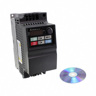 VFD007EL43A by Delta Electronics/Industrial Automation - VFD-EL, 1HP 480V, MICRO DRIVE