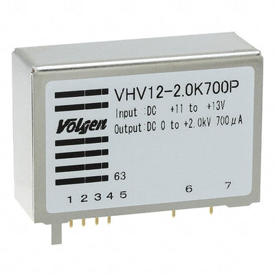VHV12-1.5K1000P by Kaga Electronics USA - DC DC CONVERTER 1500V 1.5W