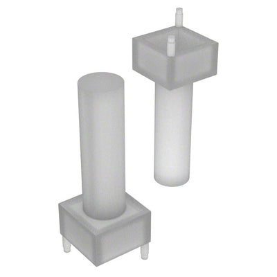 VLP-500-F by Bivar Inc. - LIGHT PIPE VERT 0.500"" FLAT FACE