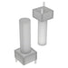 VLP-500-F by Bivar Inc. - LIGHT PIPE VERT 0.500"" FLAT FACE