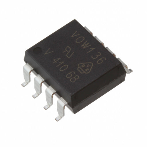 VOW136-X017T by Vishay Semiconductor Opto Division - OPTOISO 5.3KV TRANS W/BASE 8SMD
