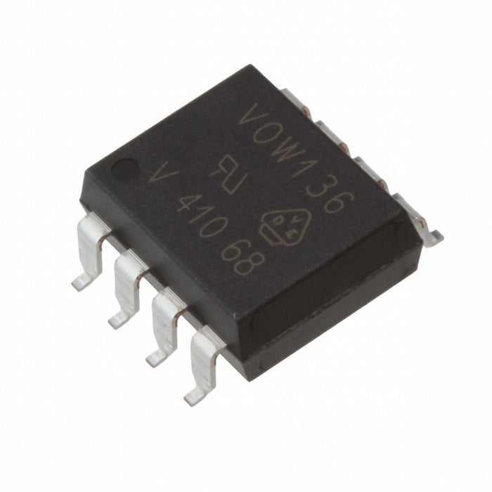VOW136-X017T by Vishay Semiconductor Opto Division - OPTOISO 5.3KV TRANS W/BASE 8SMD