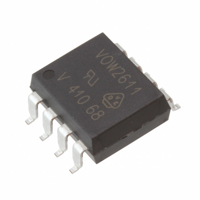 VOW2611-X017T by Vishay Semiconductor Opto Division - OPTOISO 5.3KV OPN COLLECTOR 8SMD