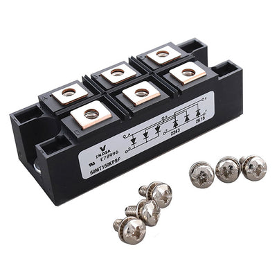 VS-60MT160KPBF by Vishay General Semiconductor - Diodes Division - BRIDGE RECT 3P 1.6KV 60A MT-K