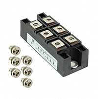 VS-90MT160KPBF by Vishay General Semiconductor - Diodes Division - BRIDGE RECT 3P 1.6KV 90A MT-K