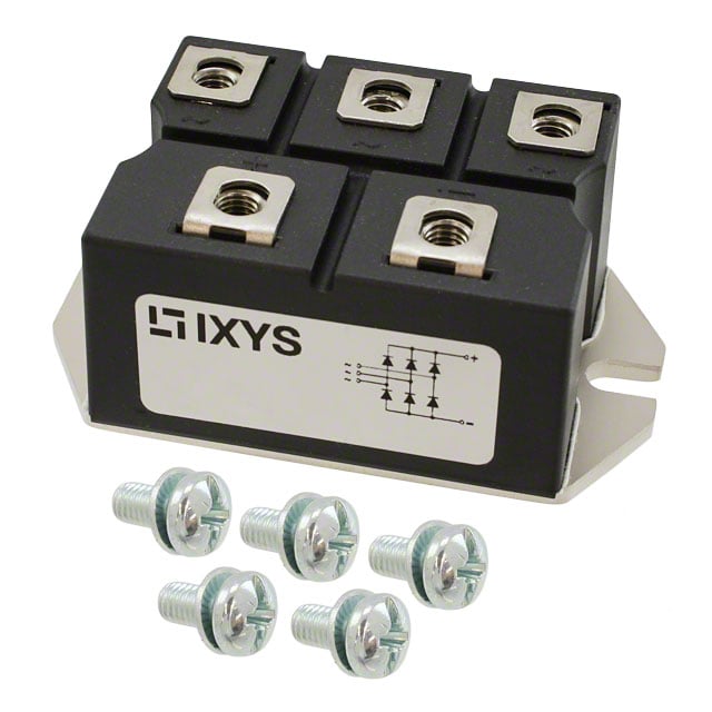 VUO62-16NO7 by IXYS - BRIDGE RECT 3P 1.6KV 63A PWS-D