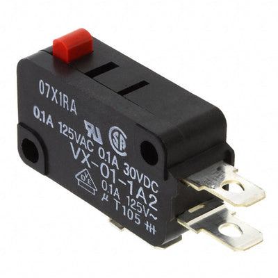 VX-01-1A2 by Omron Electronics Inc-EMC Div - SNAP ACT ION SWITCH SPDT 100MA 125V