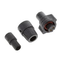 W16282-2SG-P-318 by Conxall/Switchcraft - CONNECTOR PLUG FMALE 2POS GOLD SOLDER