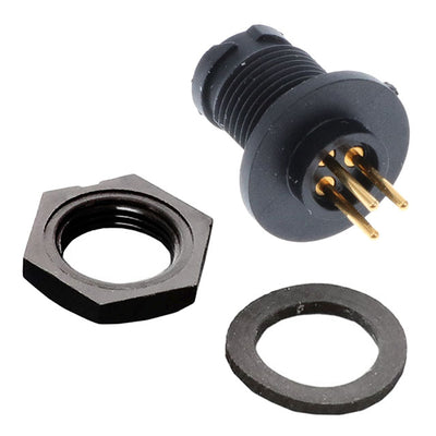 W17292-3PG-P-300 by Conxall/Switchcraft - CONNECTOR RECPT MALE 3POS GOLD SOLDER
