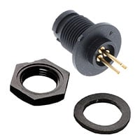 W17292-3SG-P-300 by Conxall/Switchcraft - CONNECTOR RECPT FMALE 3POS GOLD SOLDER