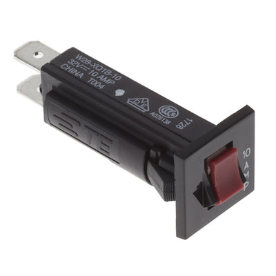 W28-XQ1B-10 by TE Connectivity Potter & Brumfield Relays - THERMAL CIRCUIT BREAKER10A 250VAC 32VDC