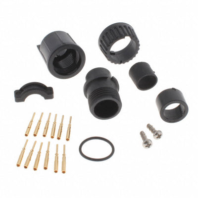 W3280-12PG-535 by Conxall/Switchcraft - CONNECTOR PLUG MALE 12POS GOLD CRIMP