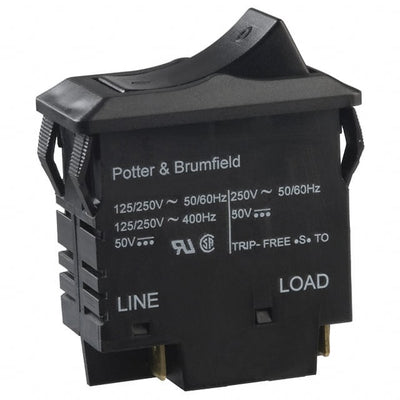 W33-T2N1Q-15 by TE Connectivity Potter & Brumfield Relays - THERMAL CIRCUIT BREAKER15A 250VAC 50VDC