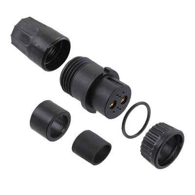 W3B82-8SG-335 by Conxall/Switchcraft - CONNECTOR PLUG FMALE 8POS SOLDER CUP