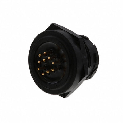 W4281-10PG-3ES by Conxall/Switchcraft - CONNECTOR RECPT MALE 10POS GOLD SOLDER