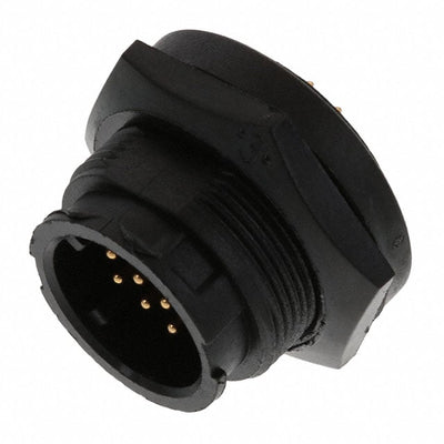 W4282-12PG-300 by Conxall/Switchcraft - CONNECTOR RECPT MALE 12P GOLD SLDR CUP
